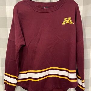 Campus Heritage Burgundy Crewneck Sweatshirt